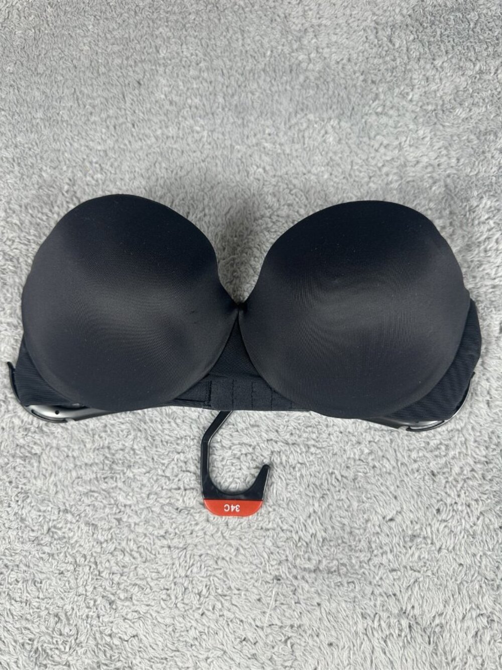 Maidenform Women's Black Strapless Underwire Bra Size 34C